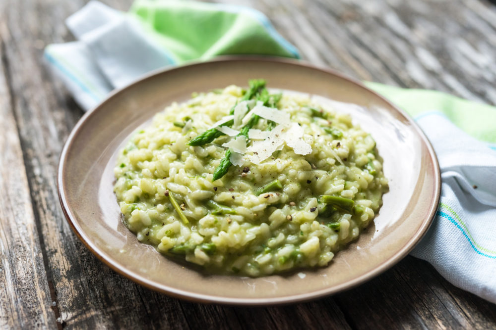 France Asparagus Risotto