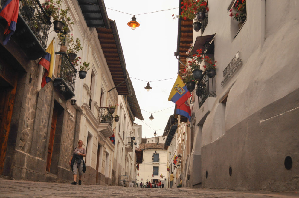 La Ronda Street in Quito