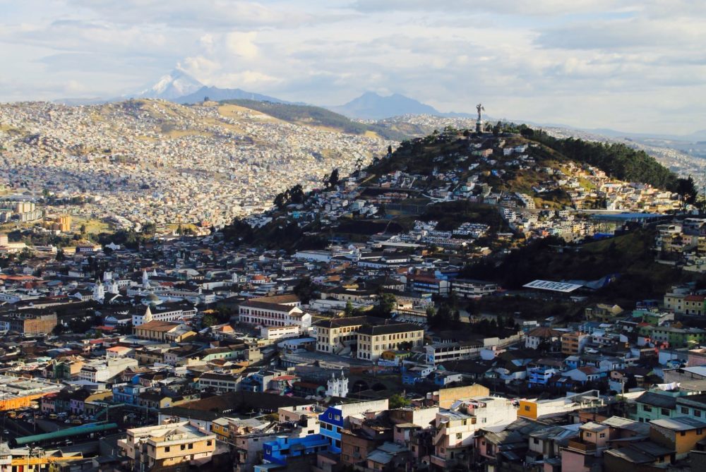 Quito from above