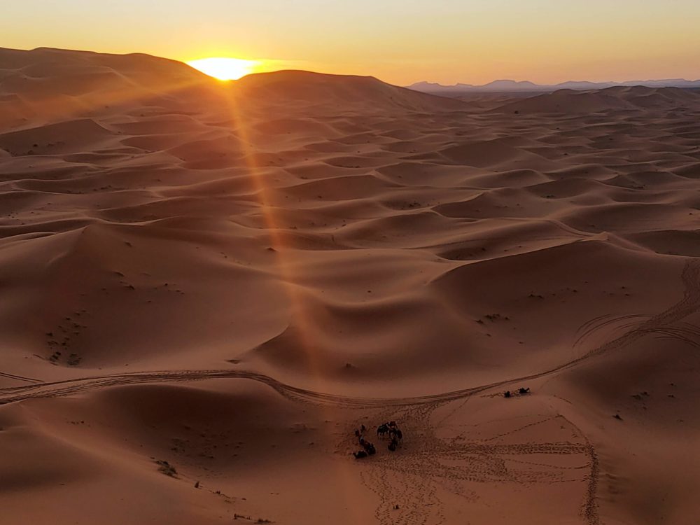 Saharan sunset