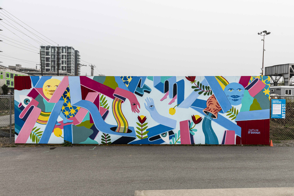 Vancouver Mural Festival's Where You Will Find Me by Caitlin McDonagh