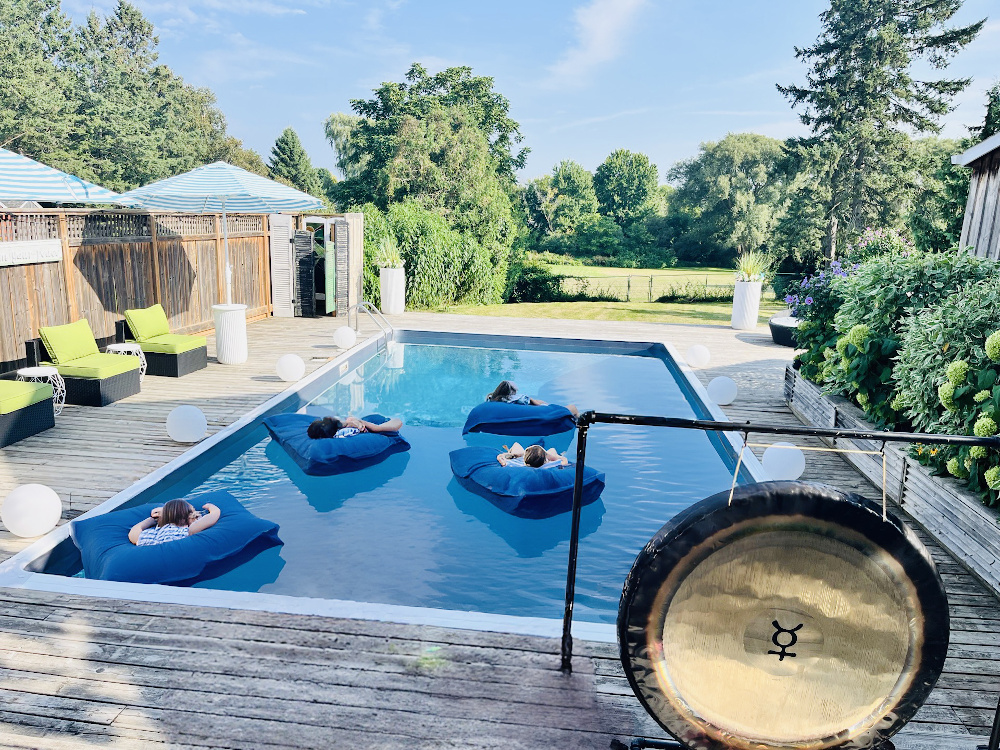Soul Float at The Love Loft in Prince Edward County. Photo courtesy The Love Loft