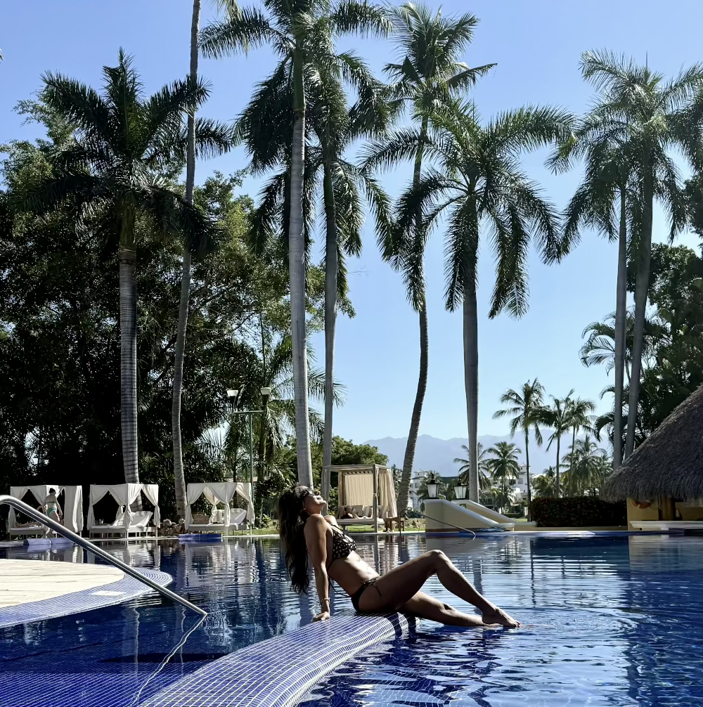 Puerto Vallarta by the pool